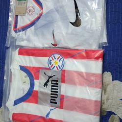 40$ each jersey (Belgium,Paraguay,USA, Switzerland