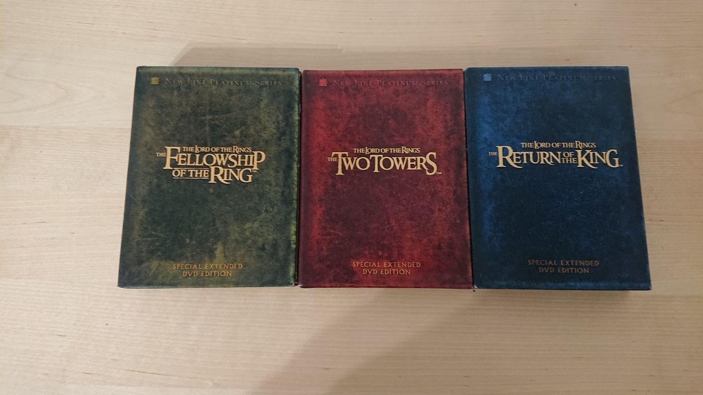 Lord Of the Rings Extended Edition DVD Set