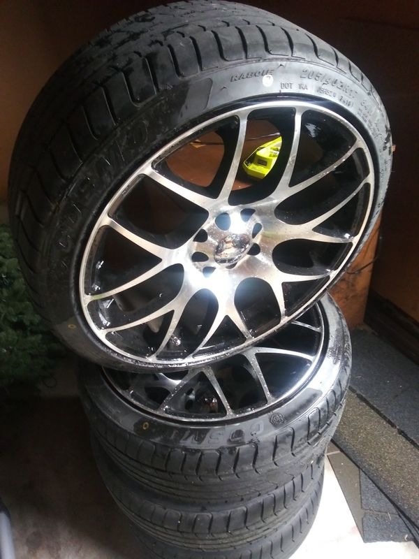 17 " low profile rims and tires cosmo tires for Sale in WA