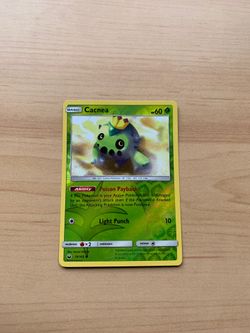 Reverse holo Pokemon card