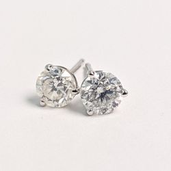 1ct Total Diamond Earrings
