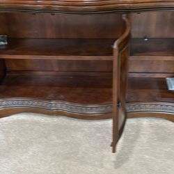 China cabinet.