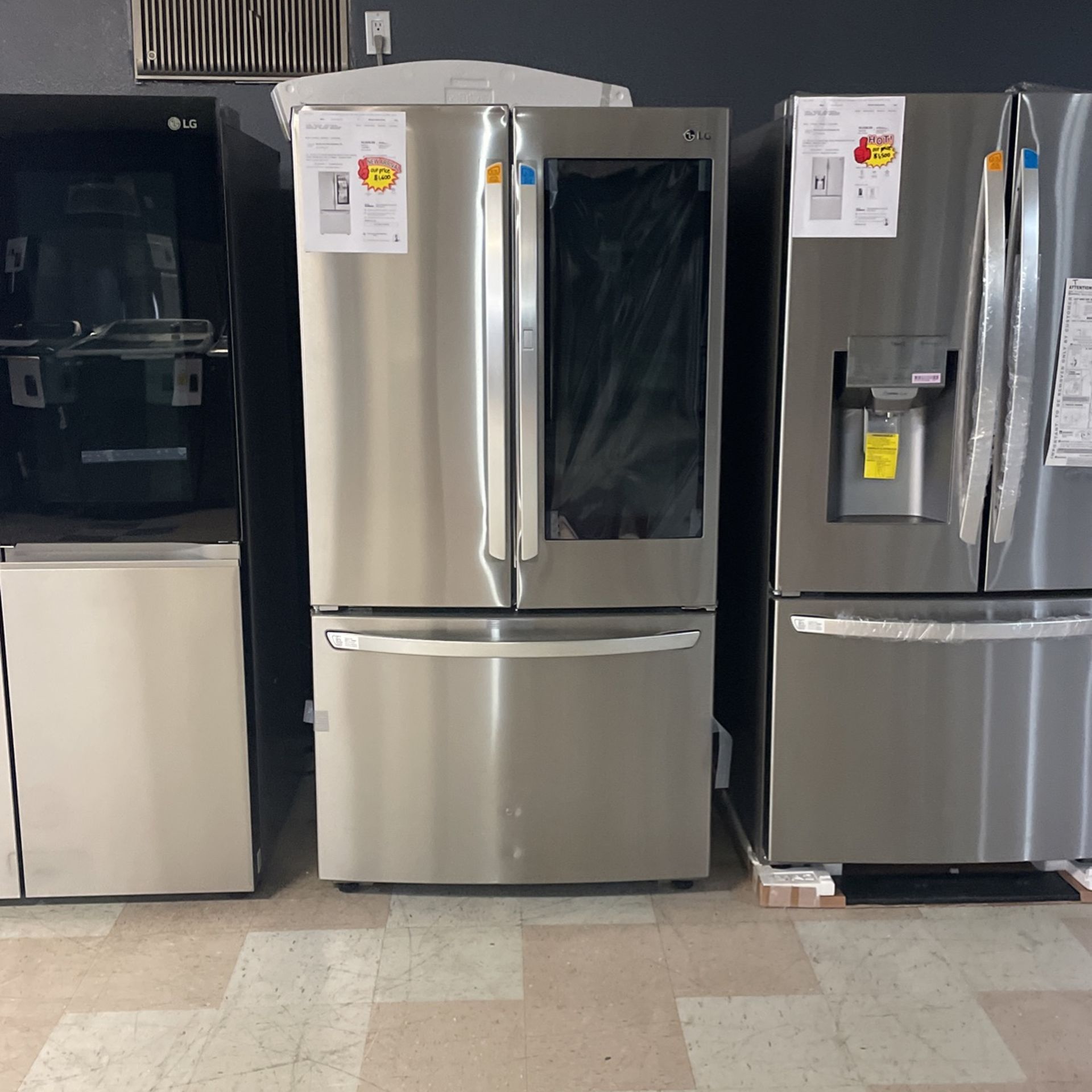 Instaview French Door Refrigerator,New Products : American Fashion Style Bags On Sale