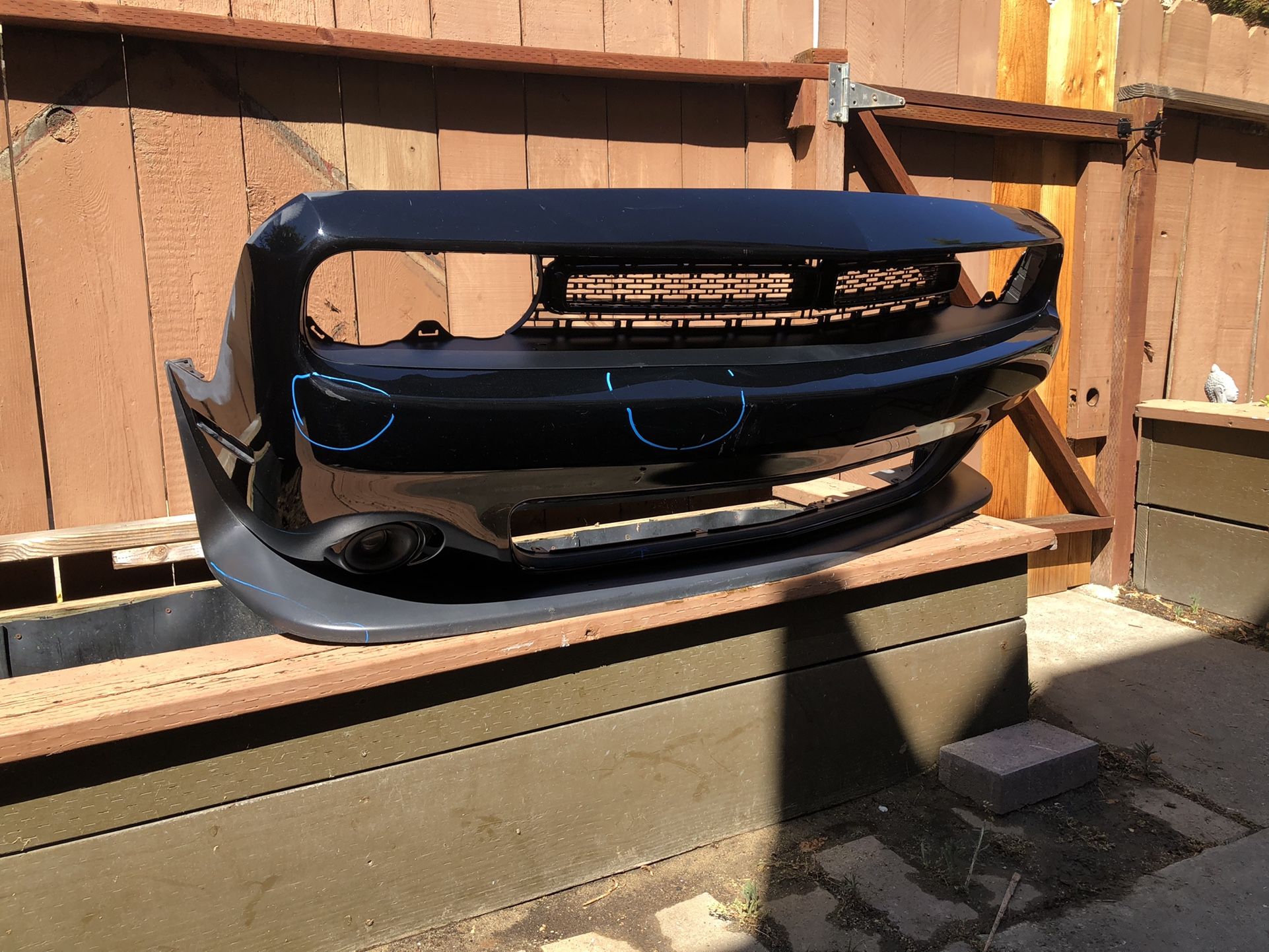 2016 Dodge Challenger Front Bumper W/fog Lights