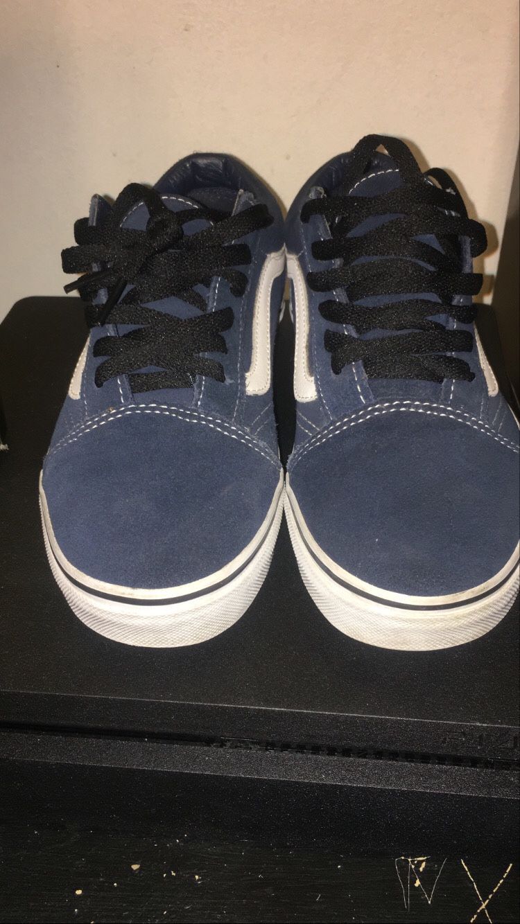 Vans Blue Suede Size 6