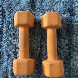 8 Pound Dumbbell Set