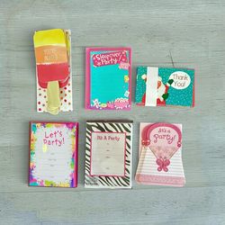 Assorted Party Invitations & Greeting Cards