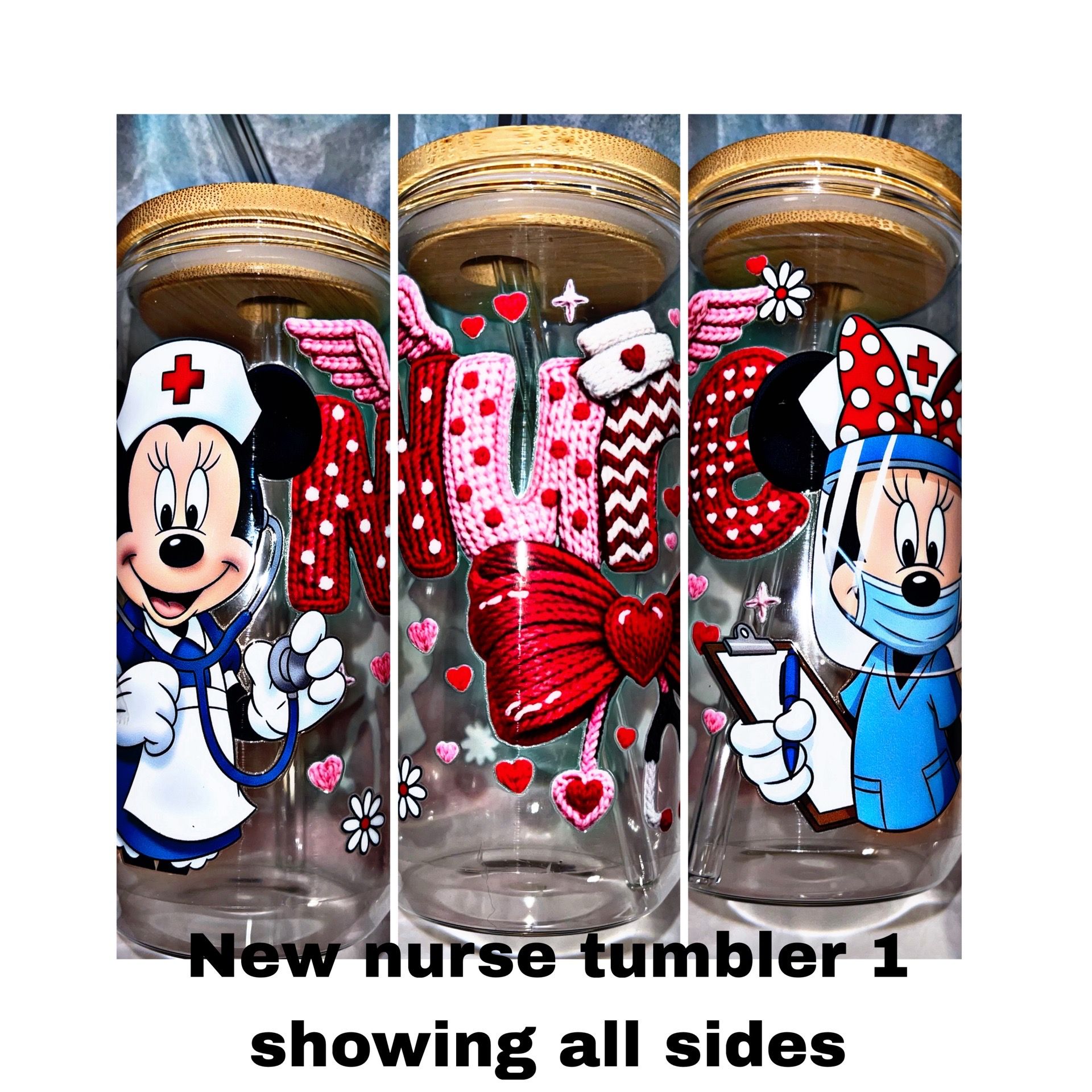 New Minnie Mouse nurse tumbler