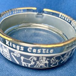 King’s Castle Lake Tahoe Ashtray, Heavily Decorated And Embossed