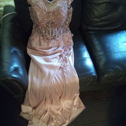 Elegant long dress for women's parties / vestido largo elegante para fiesta de mujer sizes  XXL