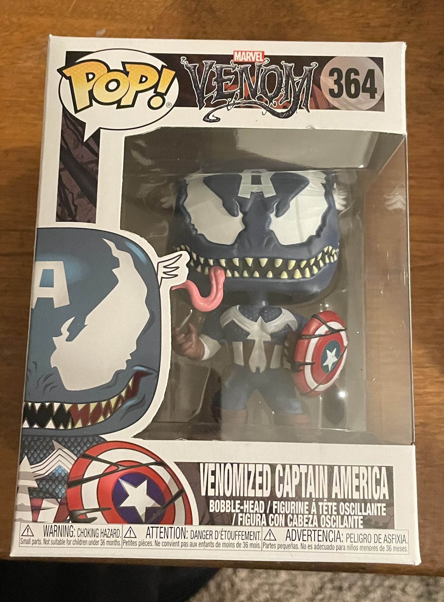 Funko Pop #364 Venomized Captain America