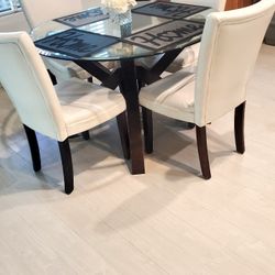 Dining Table With 4 Chairs