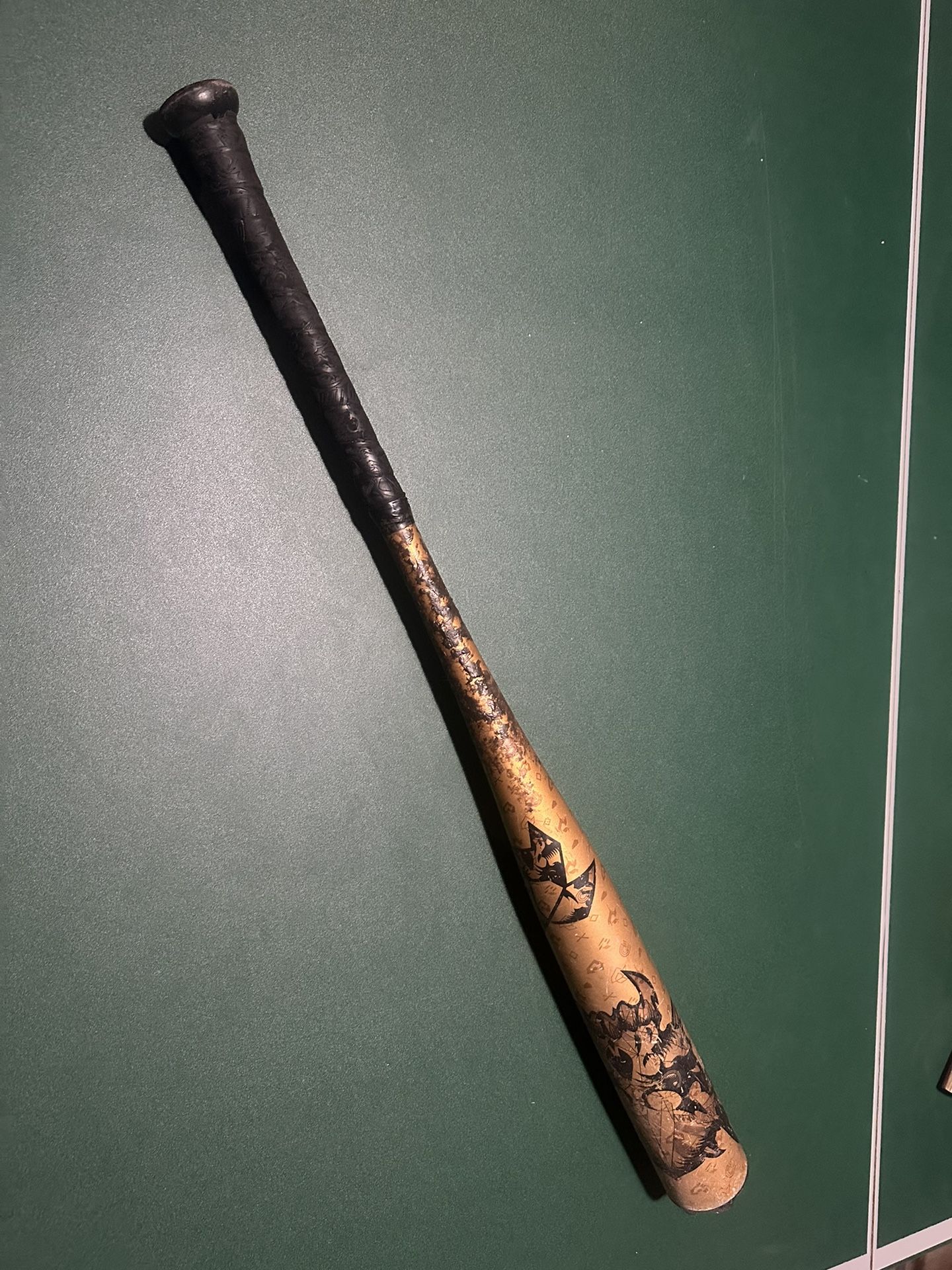 2023 DeMarini Voodoo One Gold BBCOR (-3) Baseball Bat