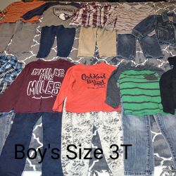 Boy's Size 3T Bundle