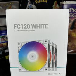 DeepCool FC120 3IN1 Performance 120mm ARGB LED PWM BLACKFan, Daisy-Chain BLACK pc gaming build