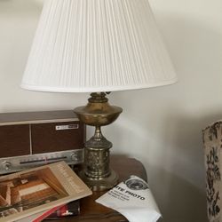 Vintage Brass Lamps Pair  Around The 1950’s