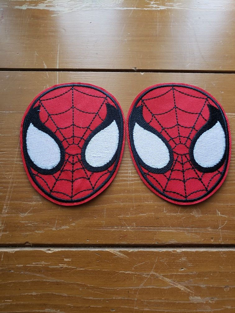 Spiderman 2 lot patch new Iron On patch or sewed on 4in x 3in