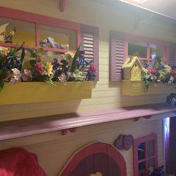 Custom TinkerBell Playhouse Bunkbed