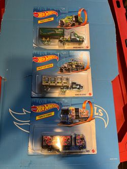 Hot Wheels Track Stars Truck 3-Pack Bundle