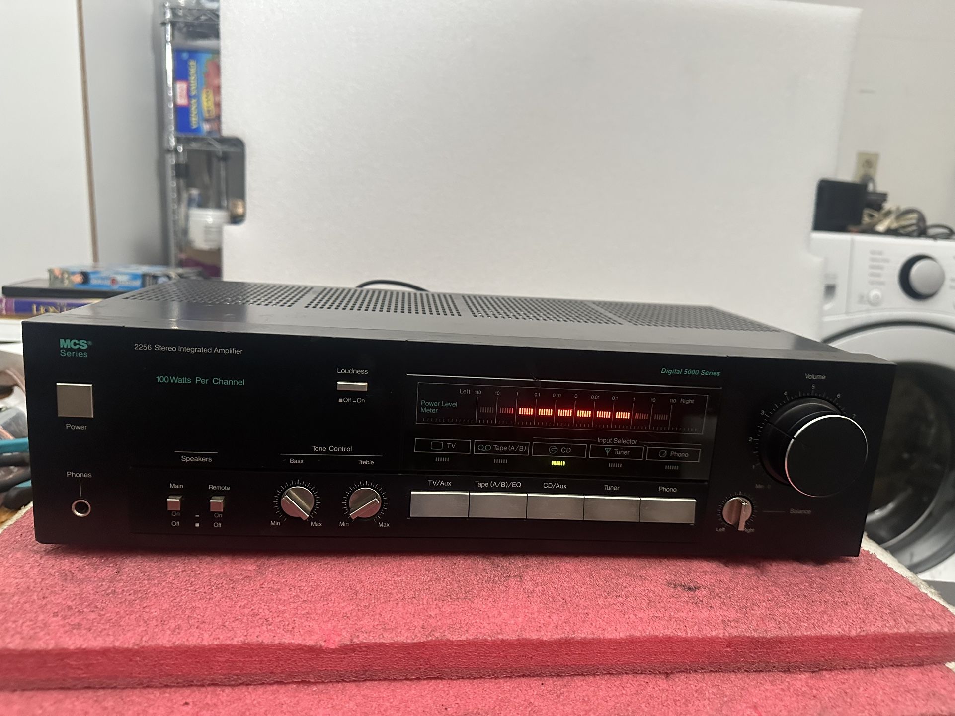MCS 2 Channels Stereo Integrated Amplifier . MADE IN JAPAN