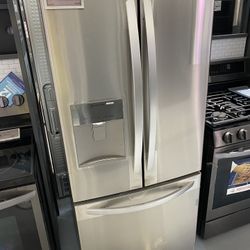 Stainless Steel 22 Cu. Ft. French Door Refrigerator 