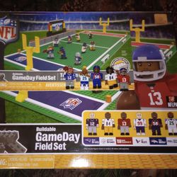 Nfl Feild Day Game Set (Legos Compatible) With T Brady