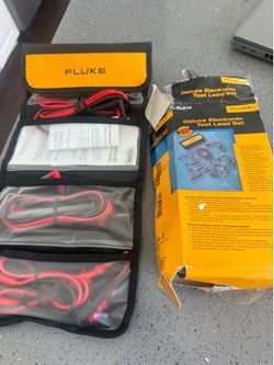 Fluke Delux electronic test lead set new