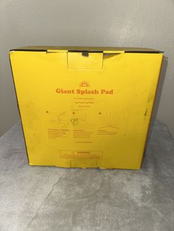 Giant Splash Pad