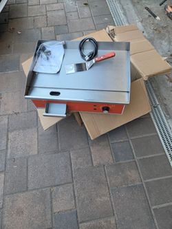 Electric griddle