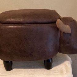 Buffalo Footstool Ottoman 