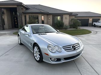 2007 MERCEDES SL550 CONVERTIBLE