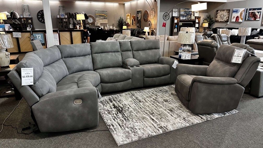 Power Reclining Sectional Couch Set Color Options Fast Delivery Extra Discount Code RSG
🔥🔥 Mention OfferUp for this Special Price!!