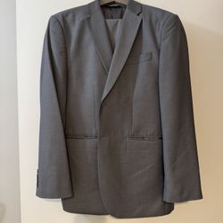 Mens Suit Jacket & Pants Perry Ellis