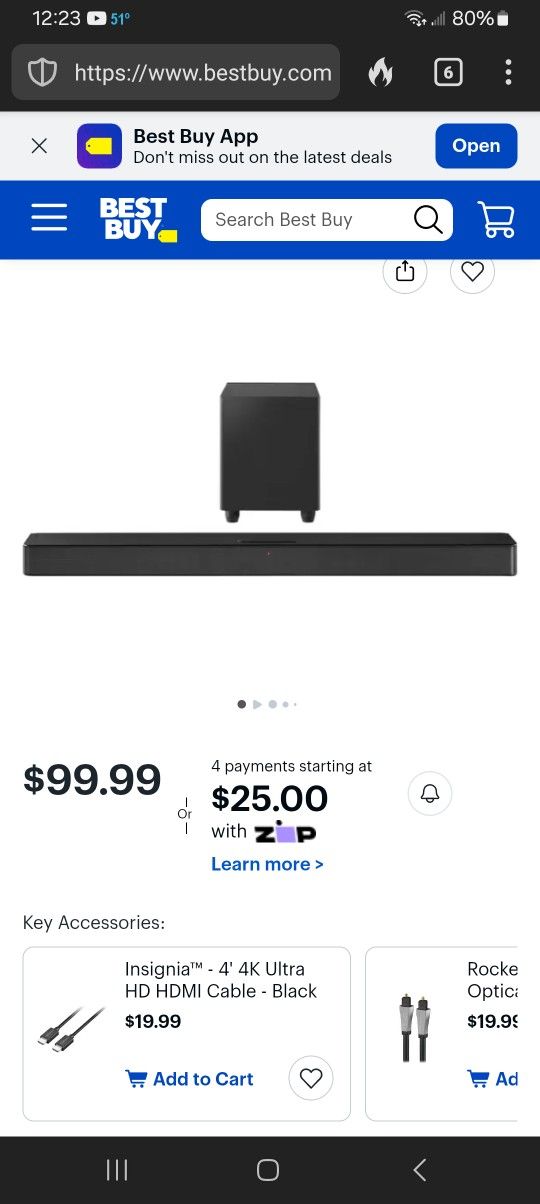 Insignia Soundbar