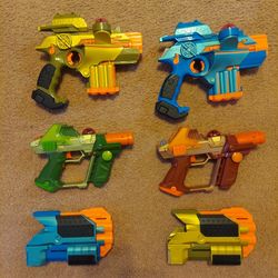 Tiger Lazer Tag Guns Lot - Tiger Electronics: USED