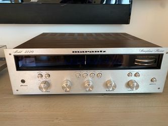Vintage Marantz 2220 Stereo Receiver – Excellent / Perfect Working Condition