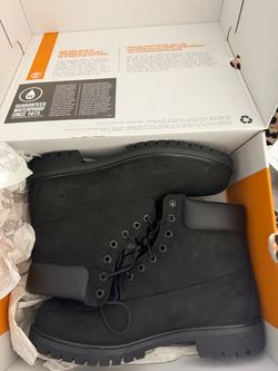 timberland premium boots size 10.5 mens ( black )