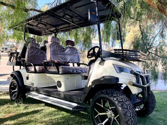 2026 Lifted 6-Passenger Golf Cart with Roof Rack