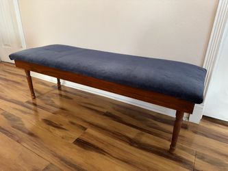 48” Upholstered Interior Fabric Bench