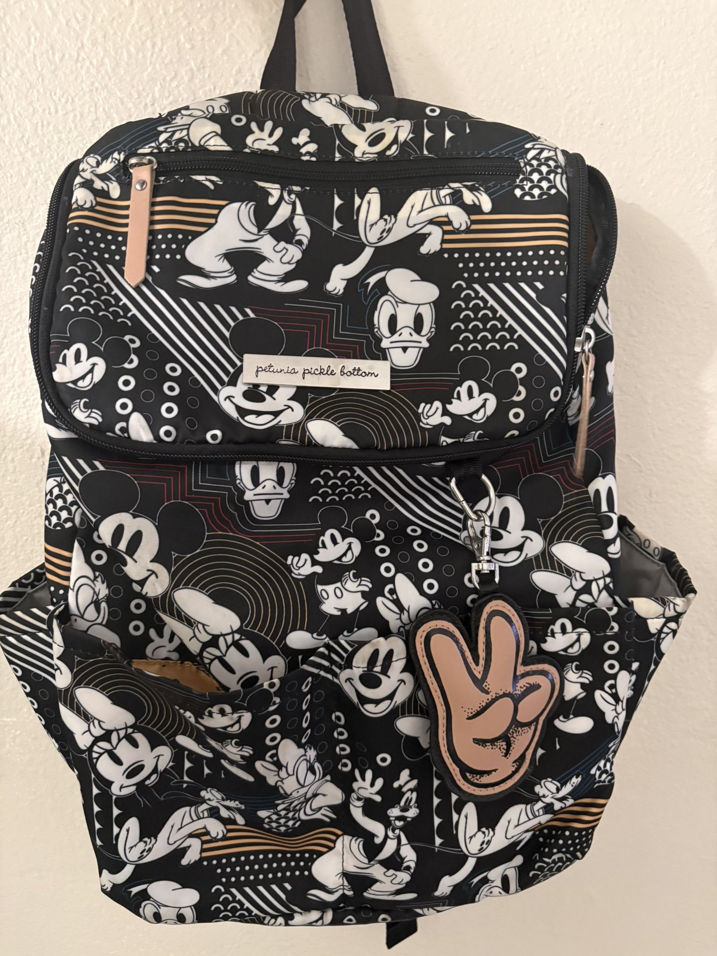 Petunia Pickle Bottom Mickey And Friends Diaper Bag