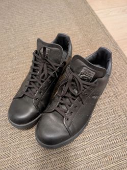 Adidas Stan Smith Lux - Core Black - Size 9.5