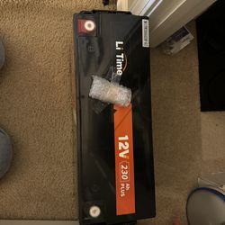 LiTime 230Ah 12V Lithium Battery