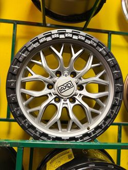 17x8.5” AXD “AS1” Wheels