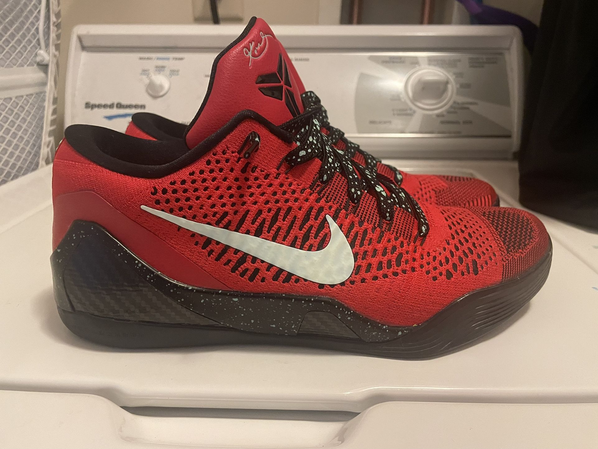 Nike Kobe 9 Elite low university red