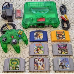 Nintendo 64  And 7 Games 
