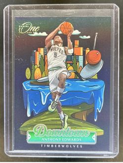 24-25 Panini One & One Anthony Edwards Downtown CASE HIT SSP