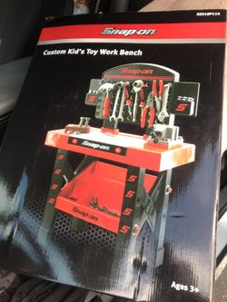 Snap on toy tool cheap bench