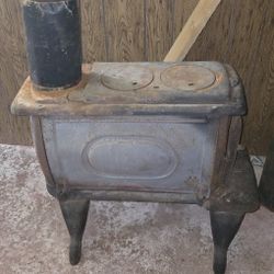 Wood Stove Antique Cast Iron