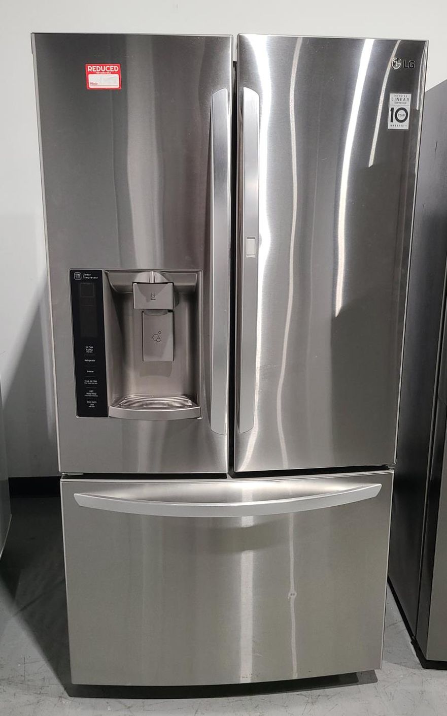 LG 3-Door Stainless Steel Refrigerator Fridge