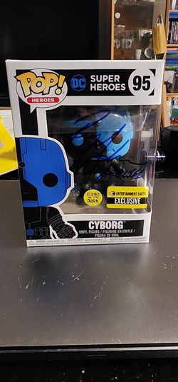 Ray Fisher Signed Funko 95 JSA Cyborg